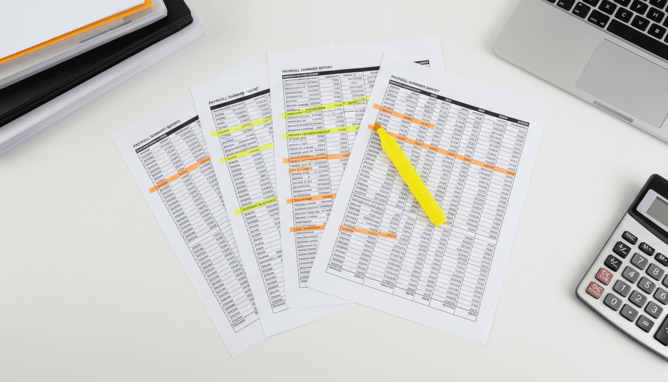 Payroll reporting